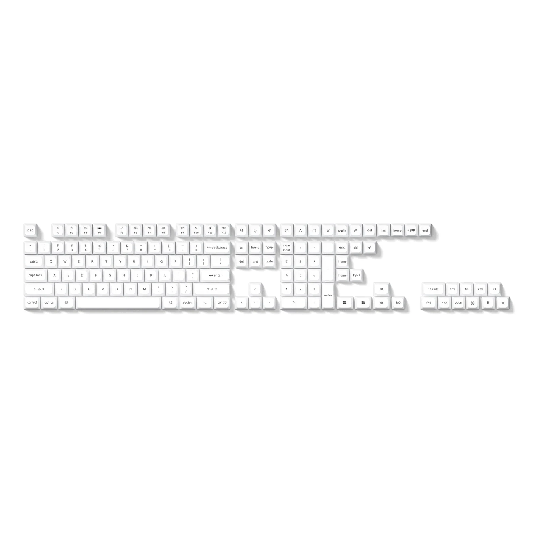 Double Shot KSA PBT Keycap Full Keycap Set - Image 2