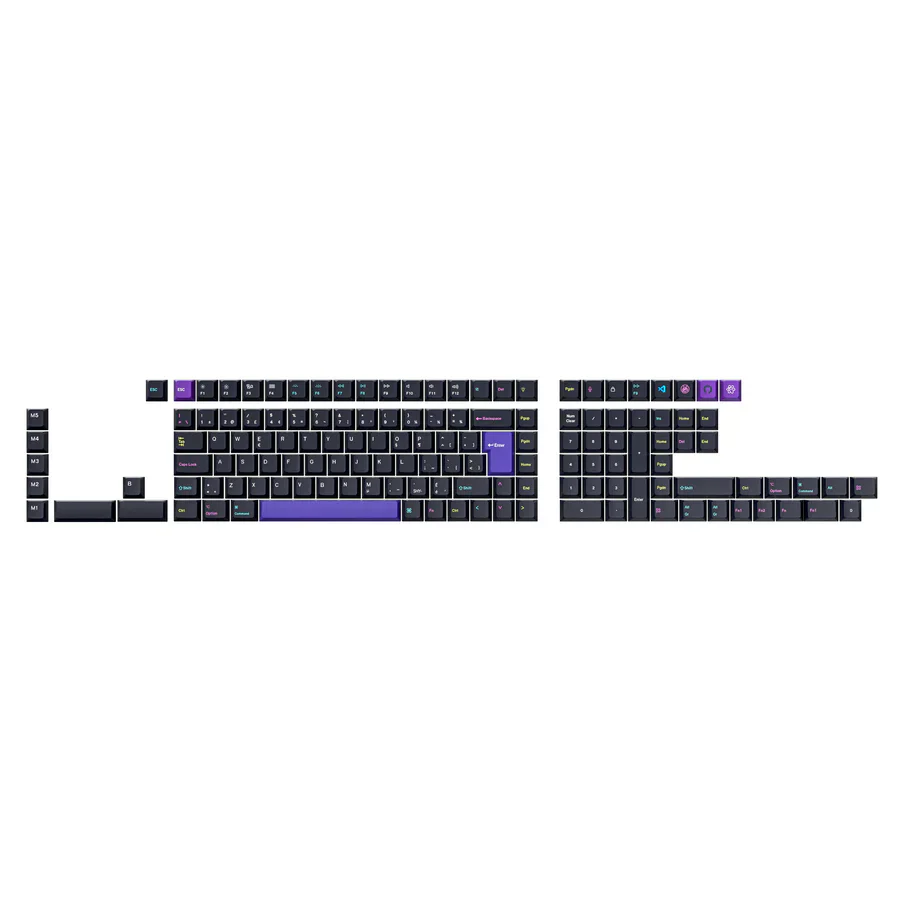 ISO Cherry Profile Dye-Sub PBT Full Set Keycap Set - Developer - Image 10