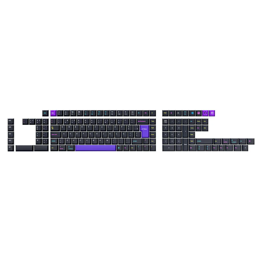 ISO Cherry Profile Dye-Sub PBT Full Set Keycap Set - Developer - Image 11