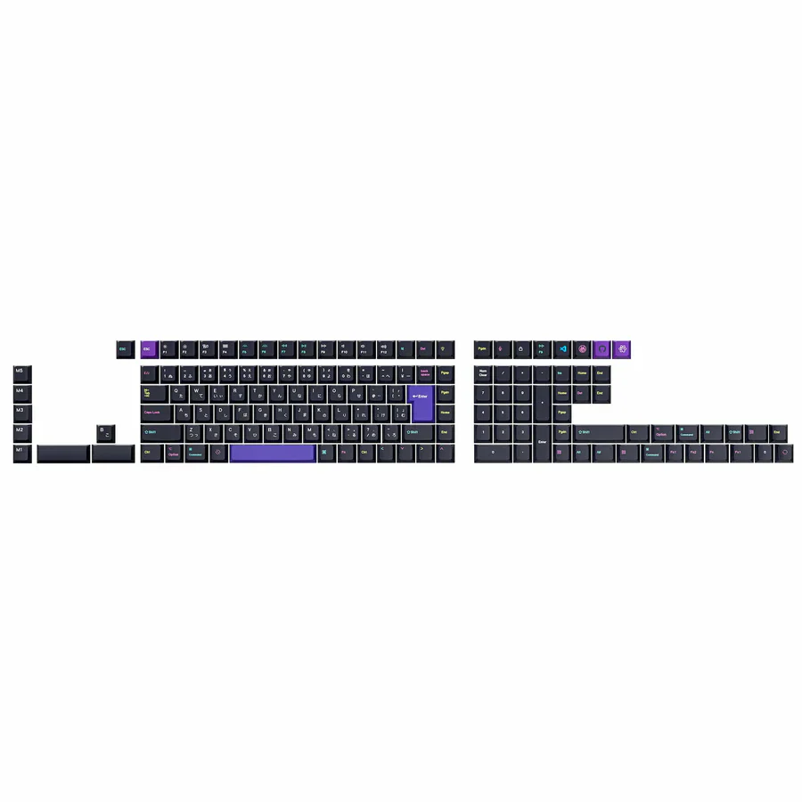 ISO Cherry Profile Dye-Sub PBT Full Set Keycap Set - Developer - Image 12