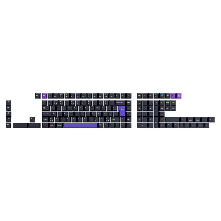 ISO Cherry Profile Dye-Sub PBT Full Set Keycap Set - Developer - Image 8