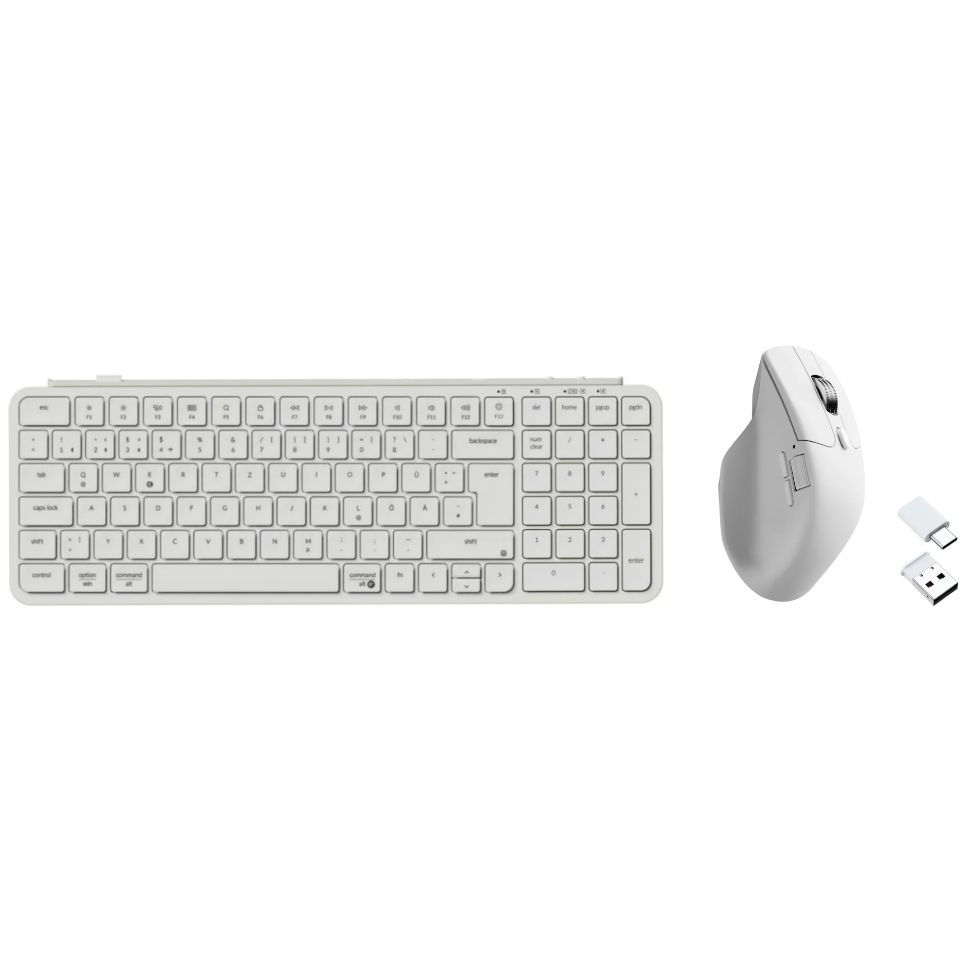 Keychron B Pro Series ISO-DE Layout Keyboard and M6 Mouse Wireless Combo - Image 5