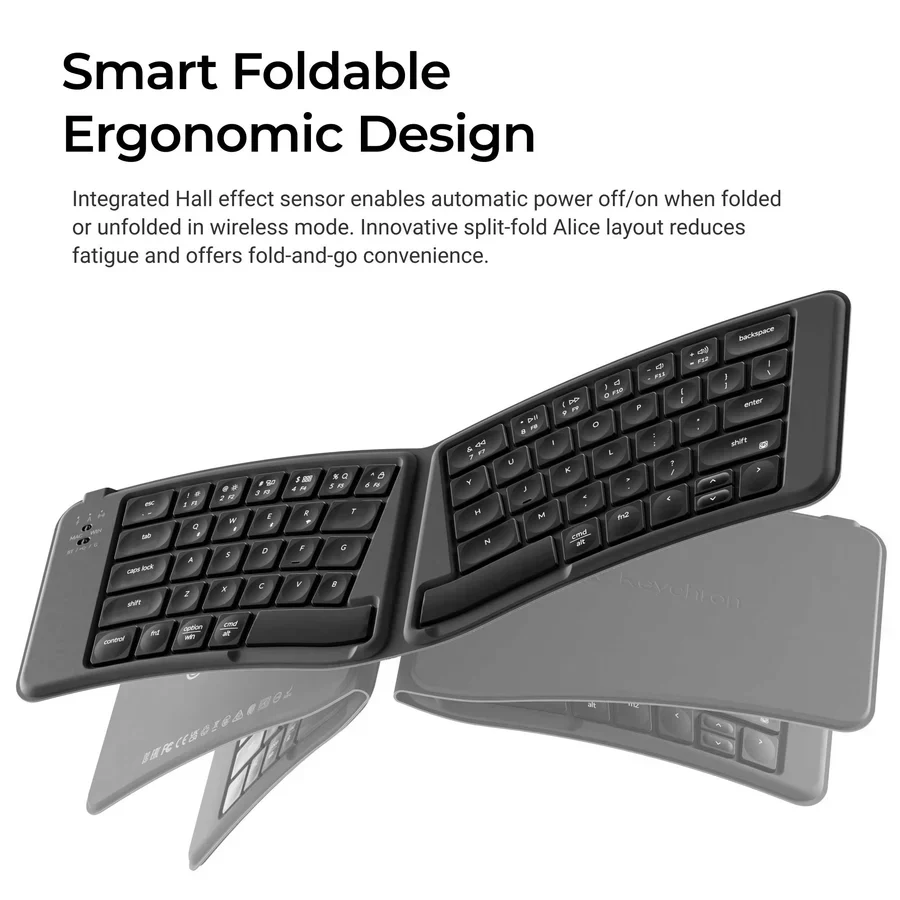 Keychron B11 Pro Ultra-Slim Wireless Foldable Keyboard(ANSI US Layout) - Image 6