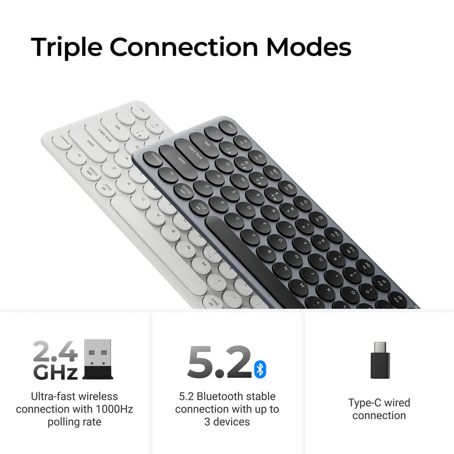 Keychron B3 Pro Ultra-Slim Wireless Keyboard(US ANSI Layout) - Image 5