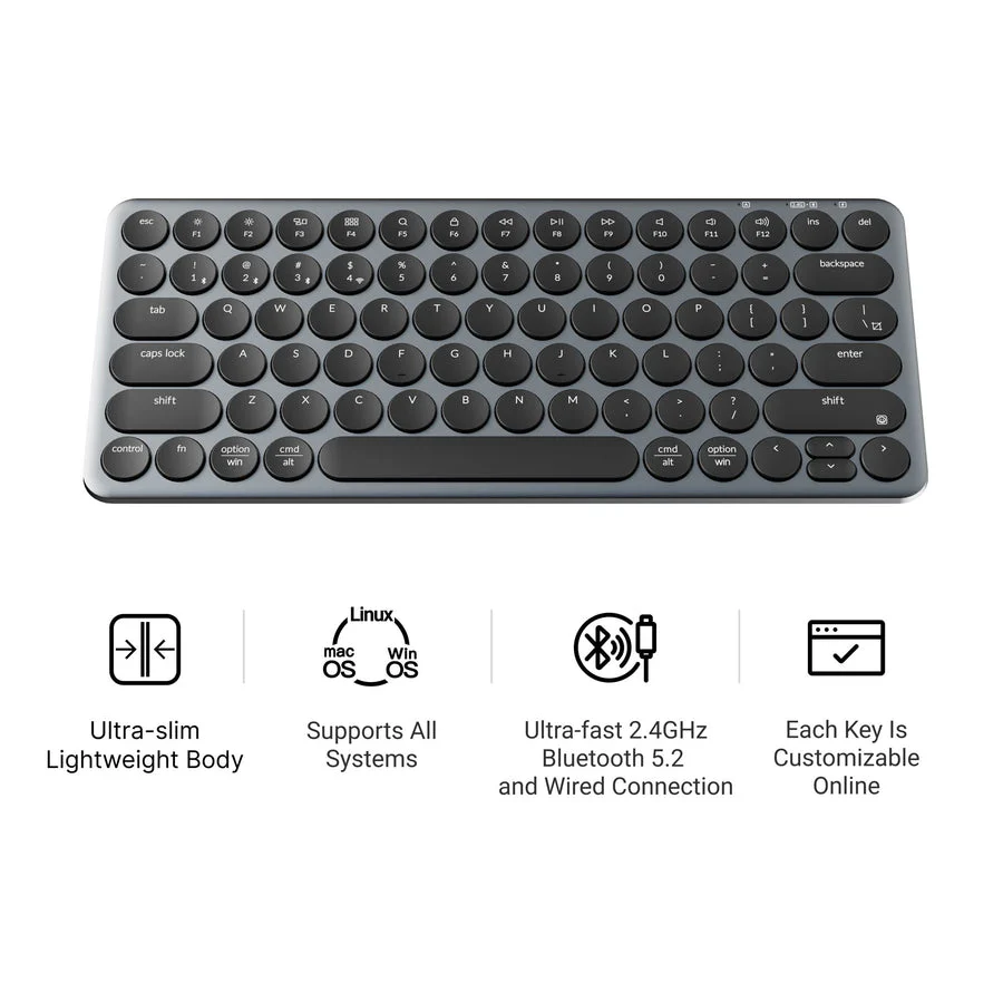 Keychron B3 Pro Ultra-Slim Wireless Keyboard(US ANSI Layout) - Image 8
