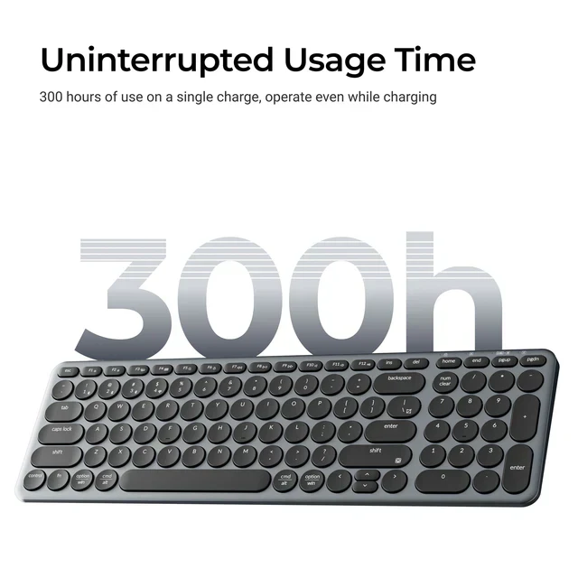 Keychron B4 Pro Ultra-Slim Wireless Keyboard(US ANSI layout) - Image 3