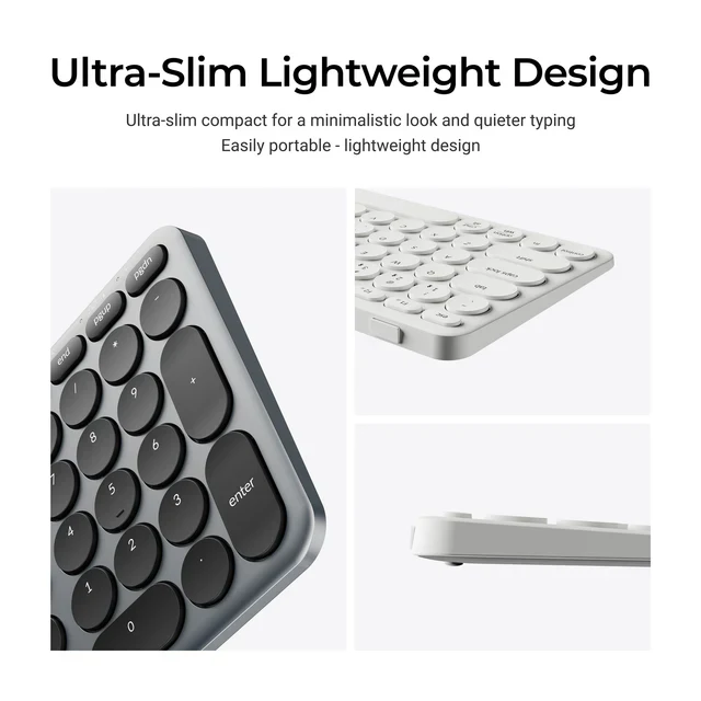 Keychron B4 Pro Ultra-Slim Wireless Keyboard(US ANSI layout) - Image 4