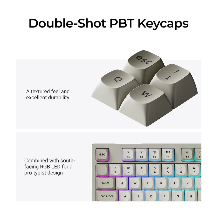Keychron C2 Pro 8K QMK Wired Custom Mechanical Keyboard ISO Layout Collection - Image 3