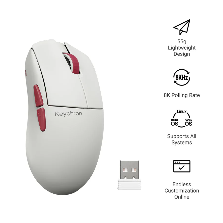 Keychron G4 Wireless Mouse - Image 4