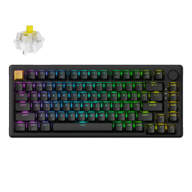 Keychron J2 QMK Wireless Mechanical Keyboard (US ANSI Layout) - Image 3