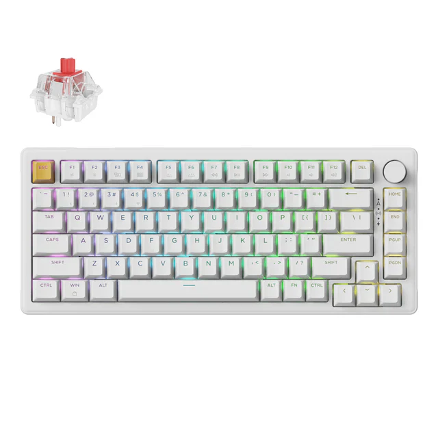 Keychron J2 QMK Wireless Mechanical Keyboard (US ANSI Layout) - Image 4