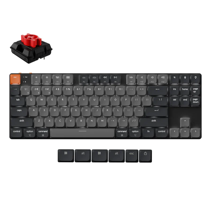 Keychron K1 QMK Wireless Mechanical Keyboard (Version 6) (US ANSI Layout) - Image 4