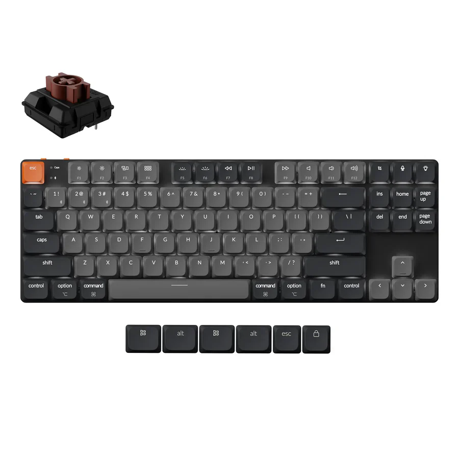 Keychron K1 QMK Wireless Mechanical Keyboard (Version 6) (US ANSI Layout) - Image 5