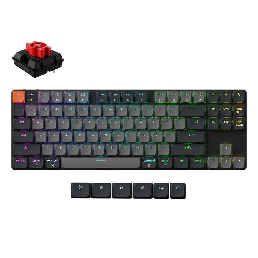 Keychron K1 QMK Wireless Mechanical Keyboard (Version 6) (US ANSI Layout) - Image 7