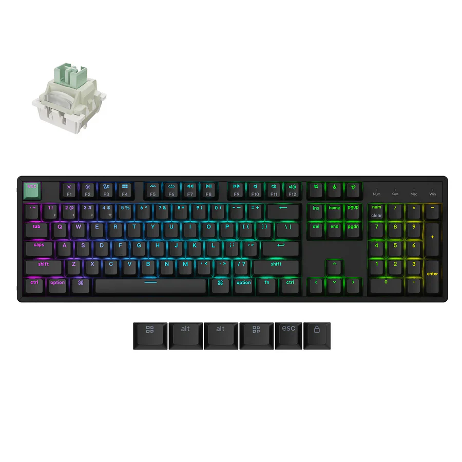 Keychron K10 HE Wireless Magnetic Switch Custom Keyboard (US ANSI Layout) - Image 4