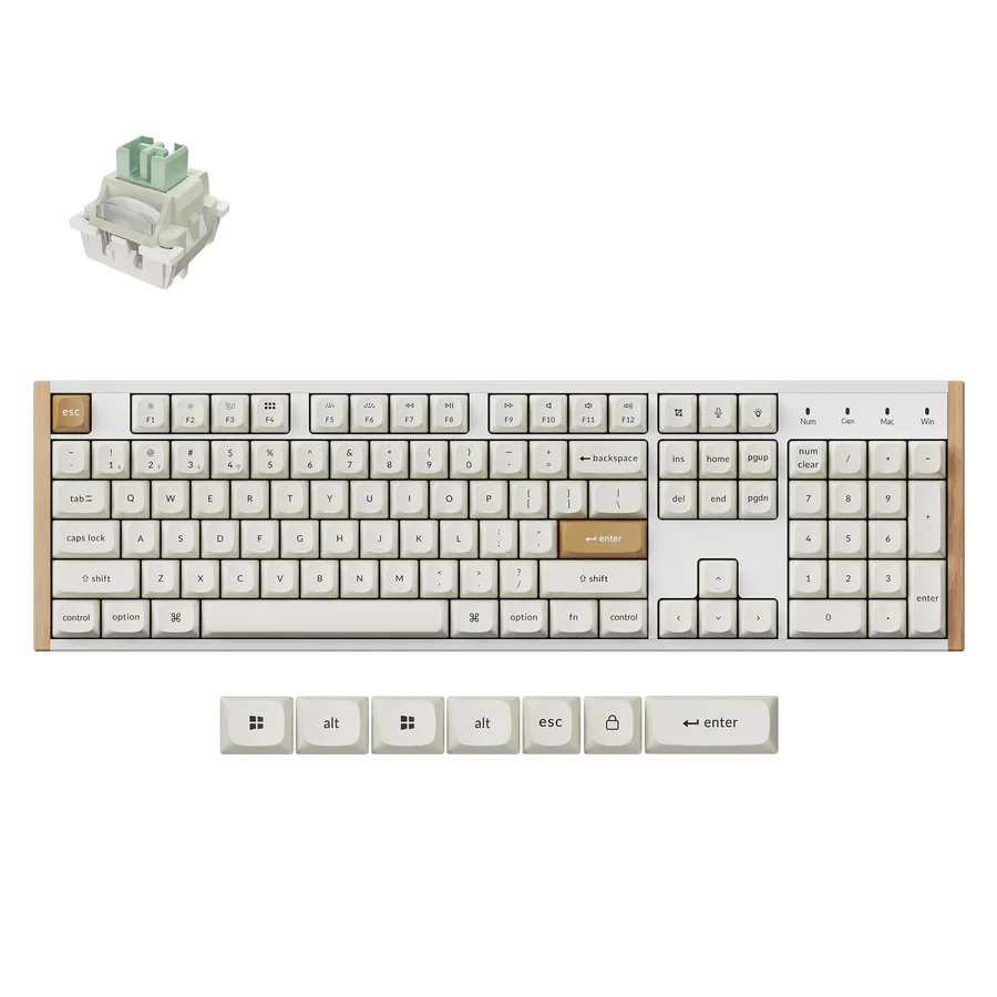 Keychron K10 HE Wireless Magnetic Switch Custom Keyboard (US ANSI Layout) - Image 6