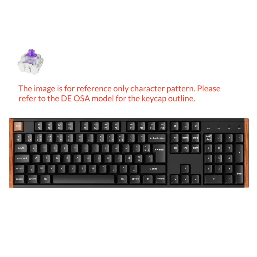 Keychron K10 HE Wireless Magnetic Switch Custom Keyboard ISO Layout Collection - Image 10
