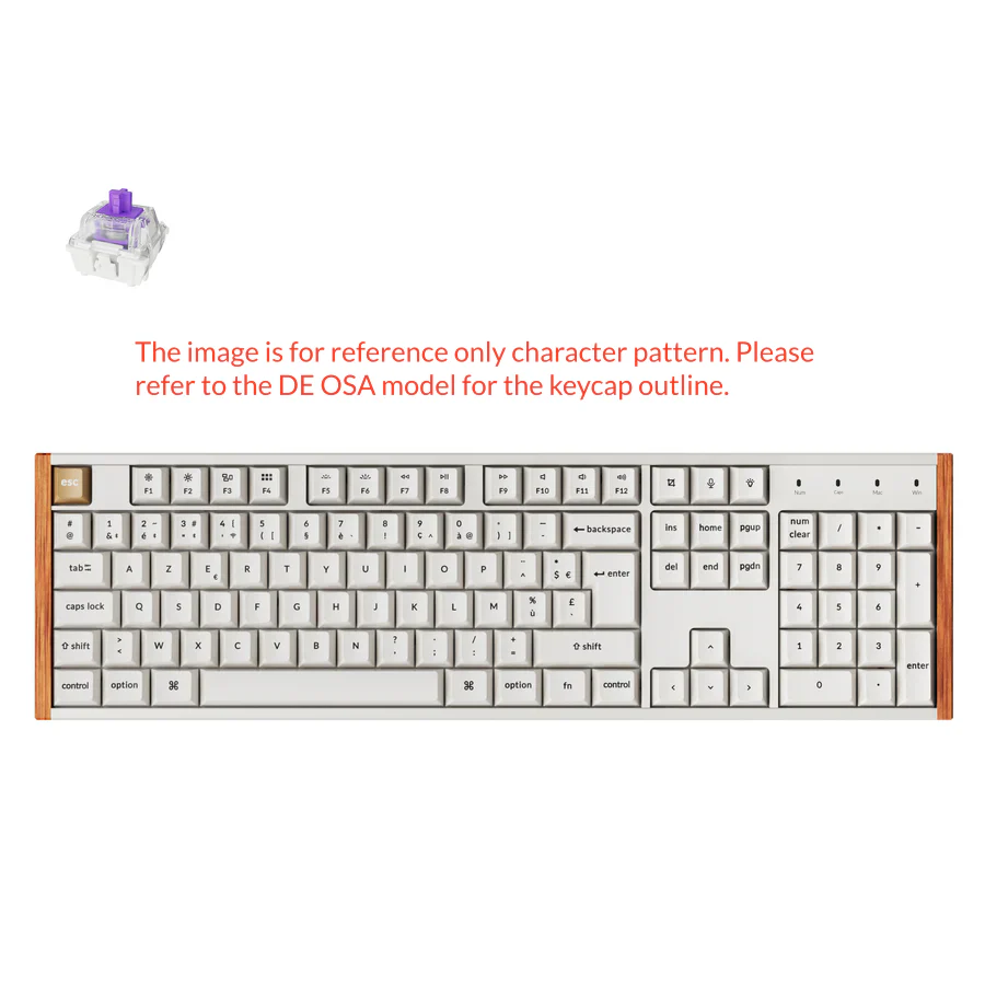 Keychron K10 HE Wireless Magnetic Switch Custom Keyboard ISO Layout Collection - Image 11