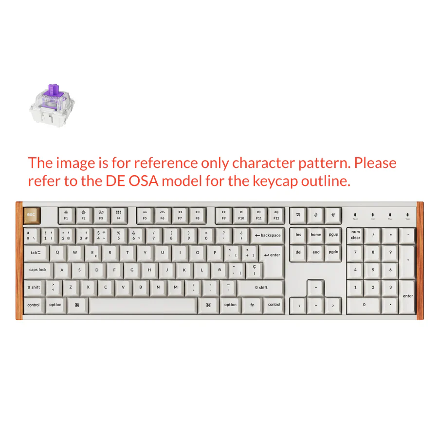 Keychron K10 HE Wireless Magnetic Switch Custom Keyboard ISO Layout Collection - Image 12