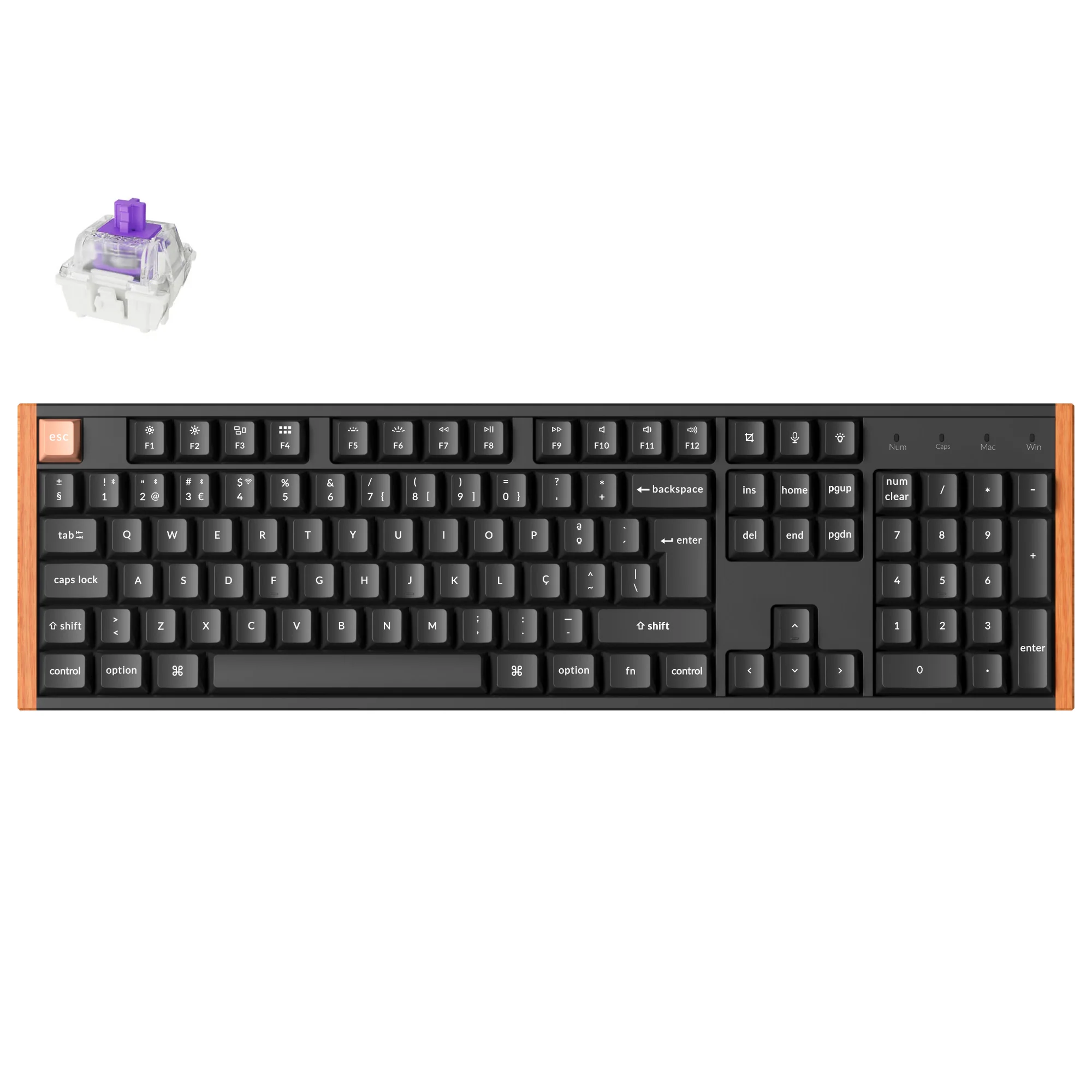 Keychron K10 HE Wireless Magnetic Switch Custom Keyboard ISO Layout Collection - Image 16