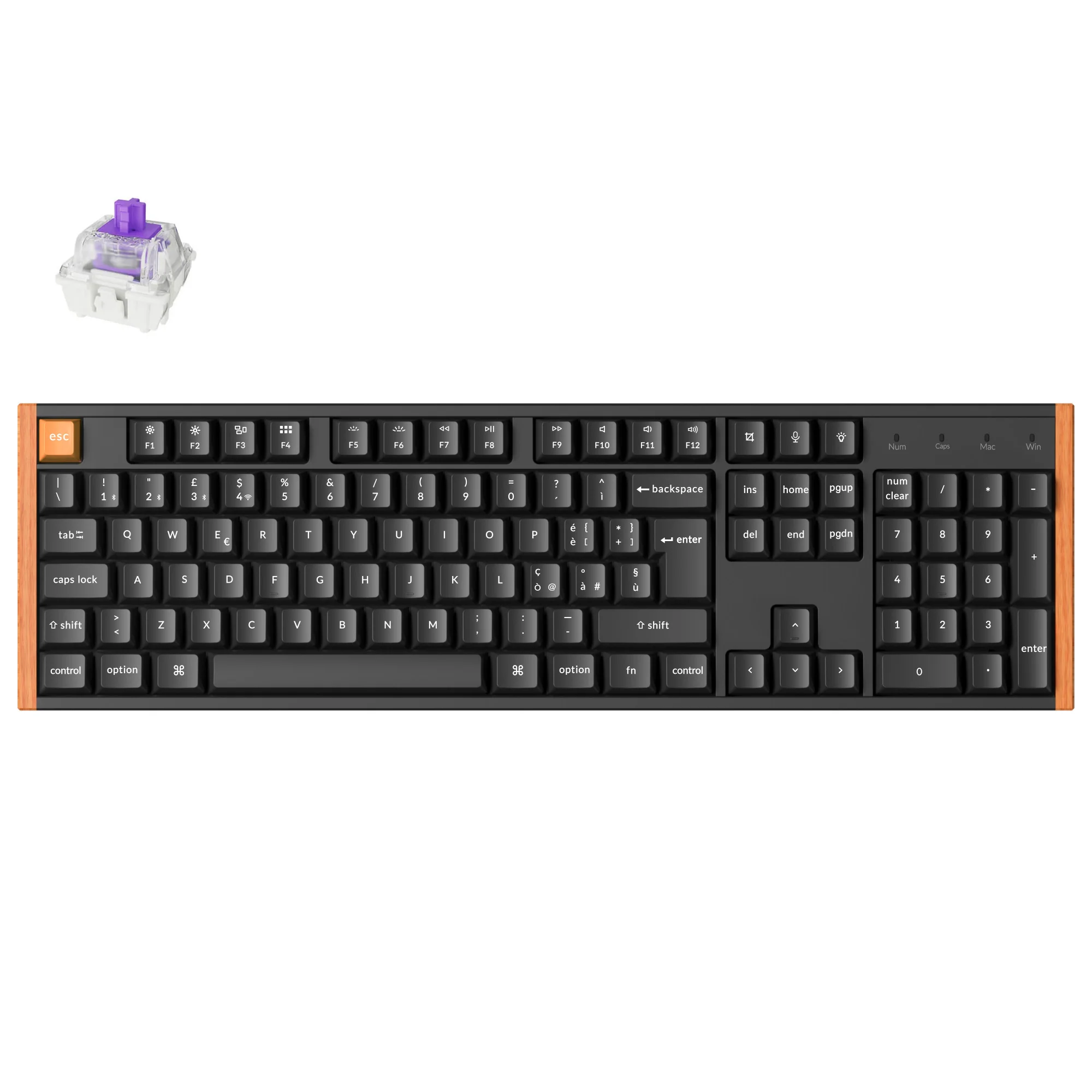 Keychron K10 HE Wireless Magnetic Switch Custom Keyboard ISO Layout Collection - Image 17