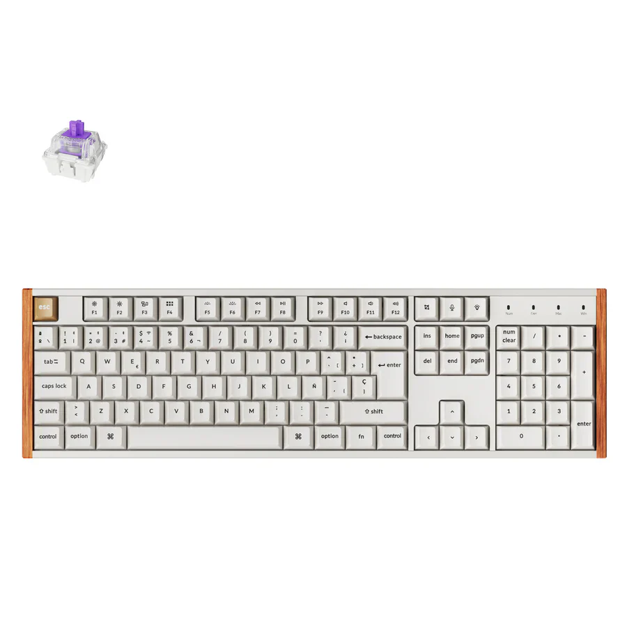 Keychron K10 HE Wireless Magnetic Switch Custom Keyboard ISO Layout Collection - Image 20