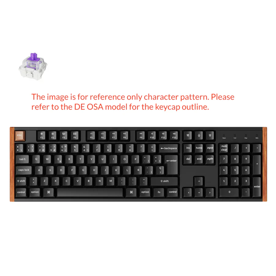 Keychron K10 HE Wireless Magnetic Switch Custom Keyboard ISO Layout Collection - Image 21