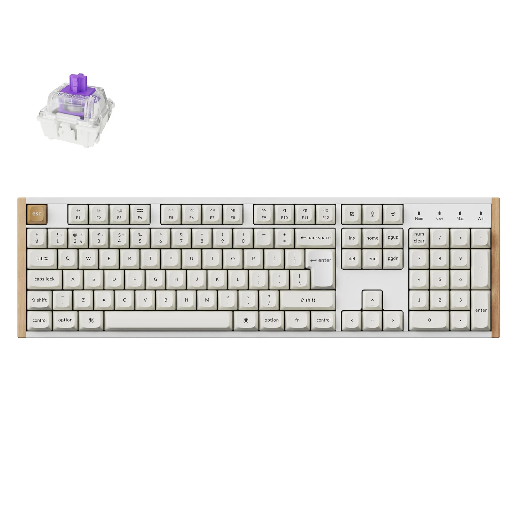 Keychron K10 HE Wireless Magnetic Switch Custom Keyboard ISO Layout Collection - Image 3