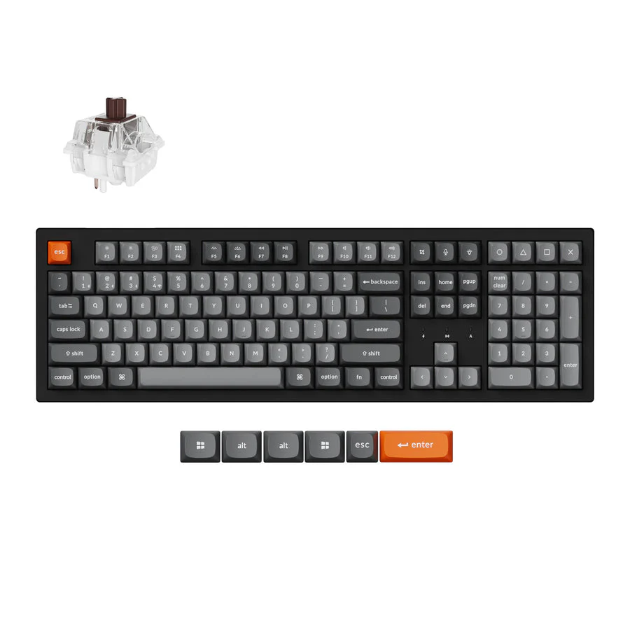 Keychron K10 Max QMK Wireless Mechanical Keyboard(US ANSI Layout) - Image 2
