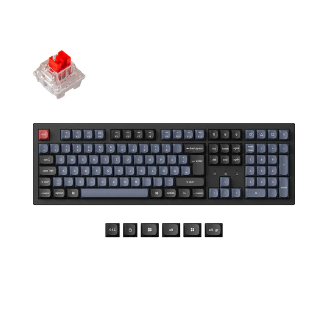 Keychron K10 Pro QMK/VIA Wireless Mechanical Keyboard ISO Layout Collection - Image 13