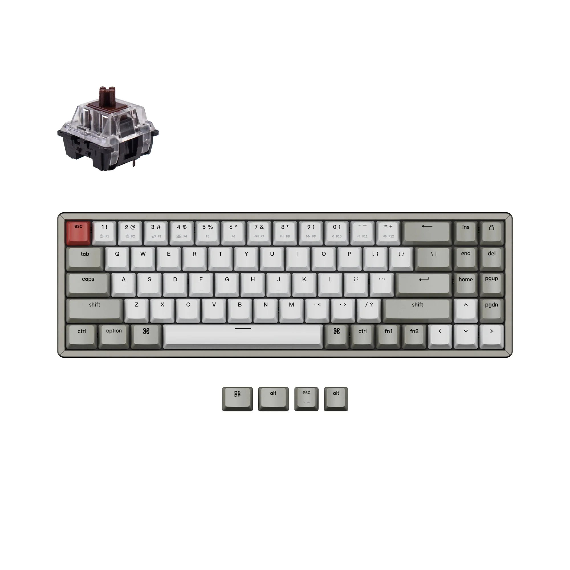 Keychron K14 Wireless Mechanical Keyboard - Image 12