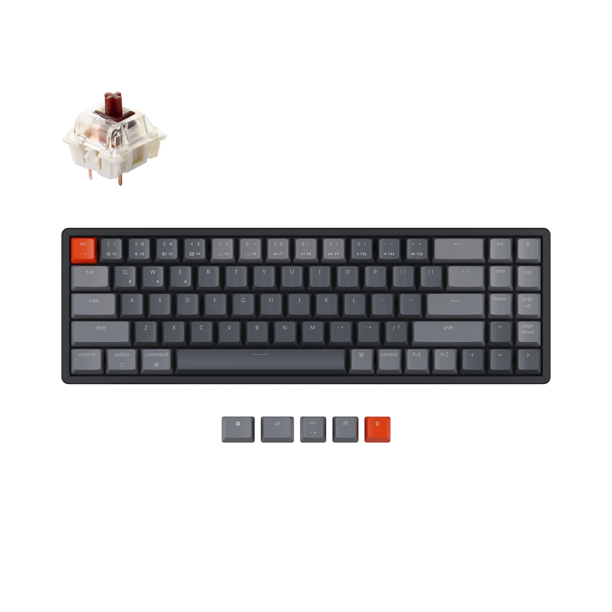 Keychron K14 Wireless Mechanical Keyboard - Image 6