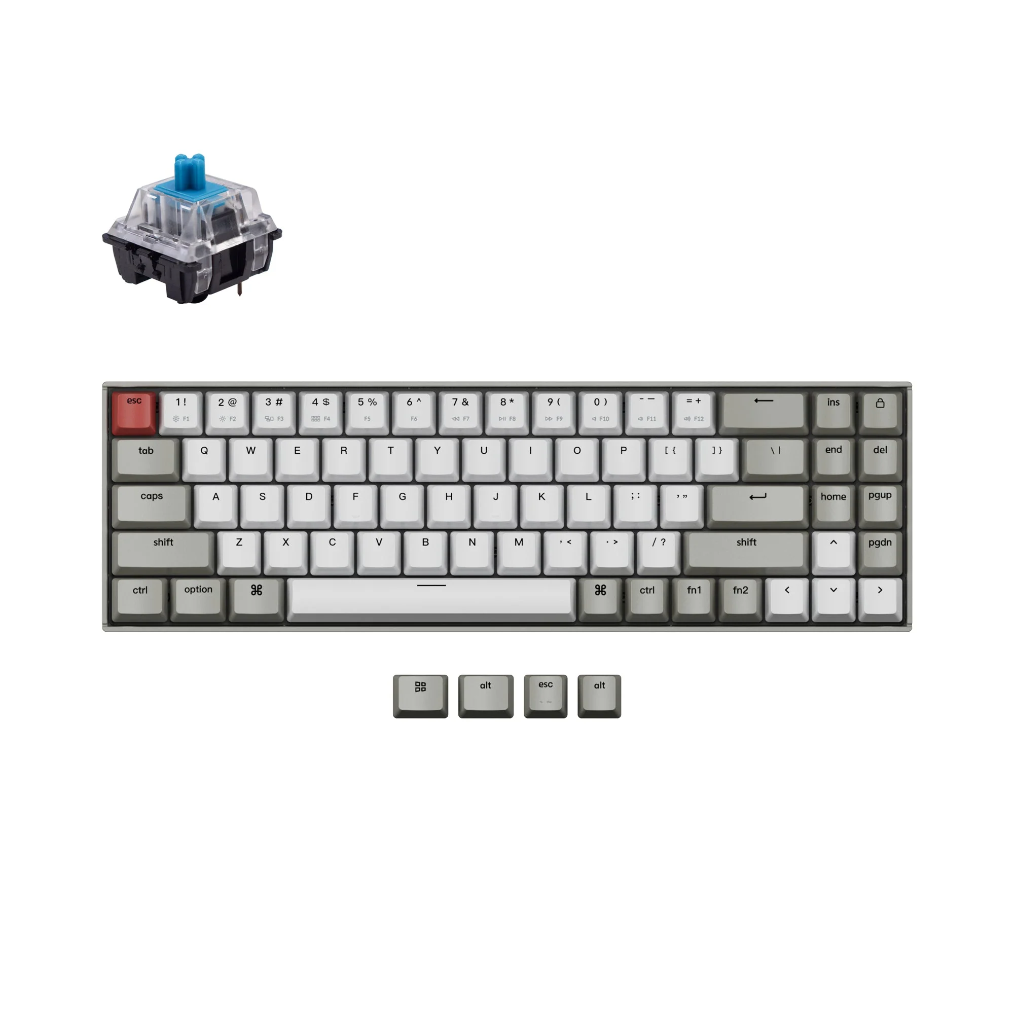 Keychron K14 Wireless Mechanical Keyboard - Image 8