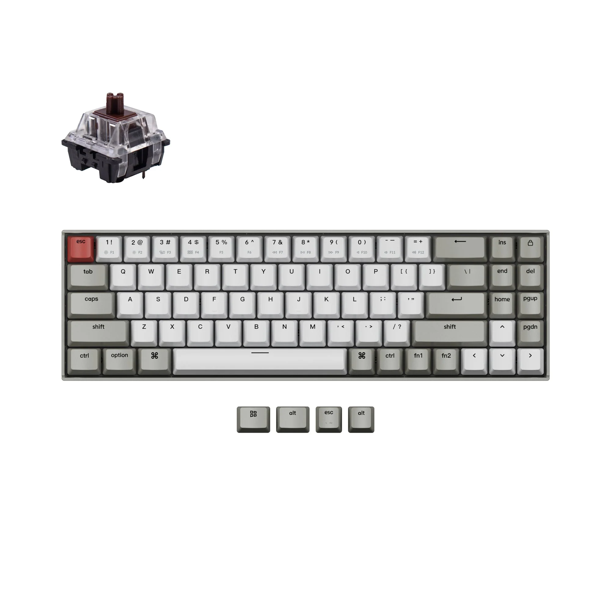 Keychron K14 Wireless Mechanical Keyboard - Image 9