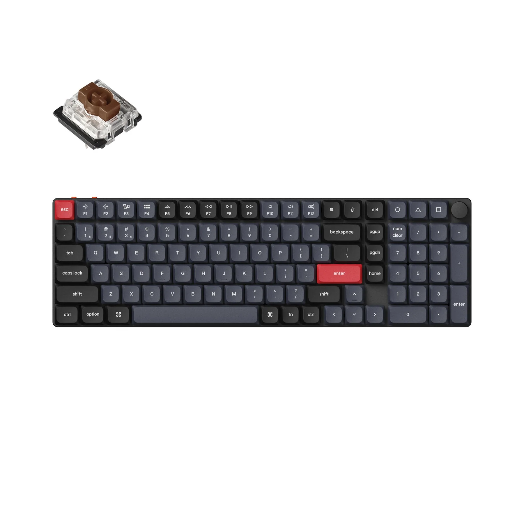 Keychron K17 Pro QMK/VIA Wireless Custom Mechanical Keyboard (US Layout) - Image 3