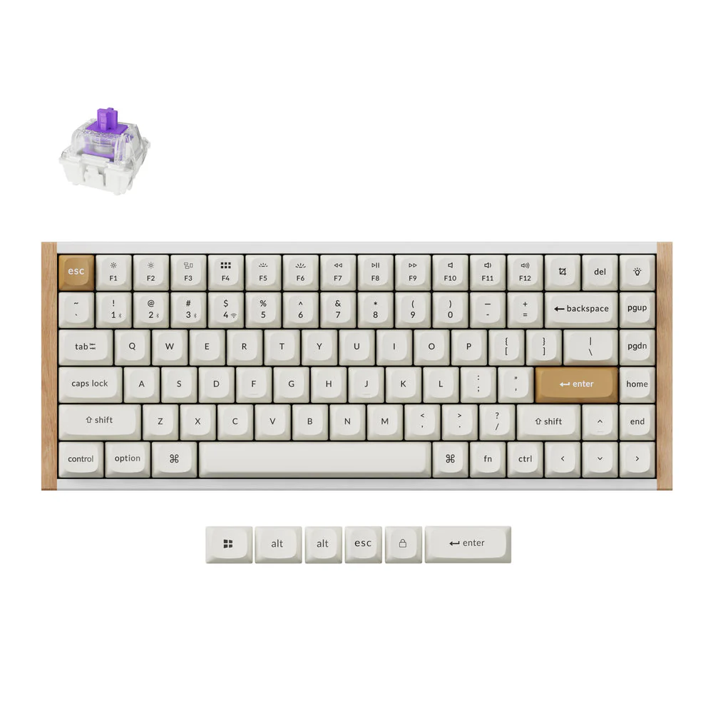 Keychron K2 HE Wireless Magnetic Switch Custom Keyboard(US ANSI Layout) - Image 5