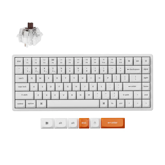 Keychron K2 Max QMK Wireless Mechanical Keyboard(US ANSI Layout) - Image 17