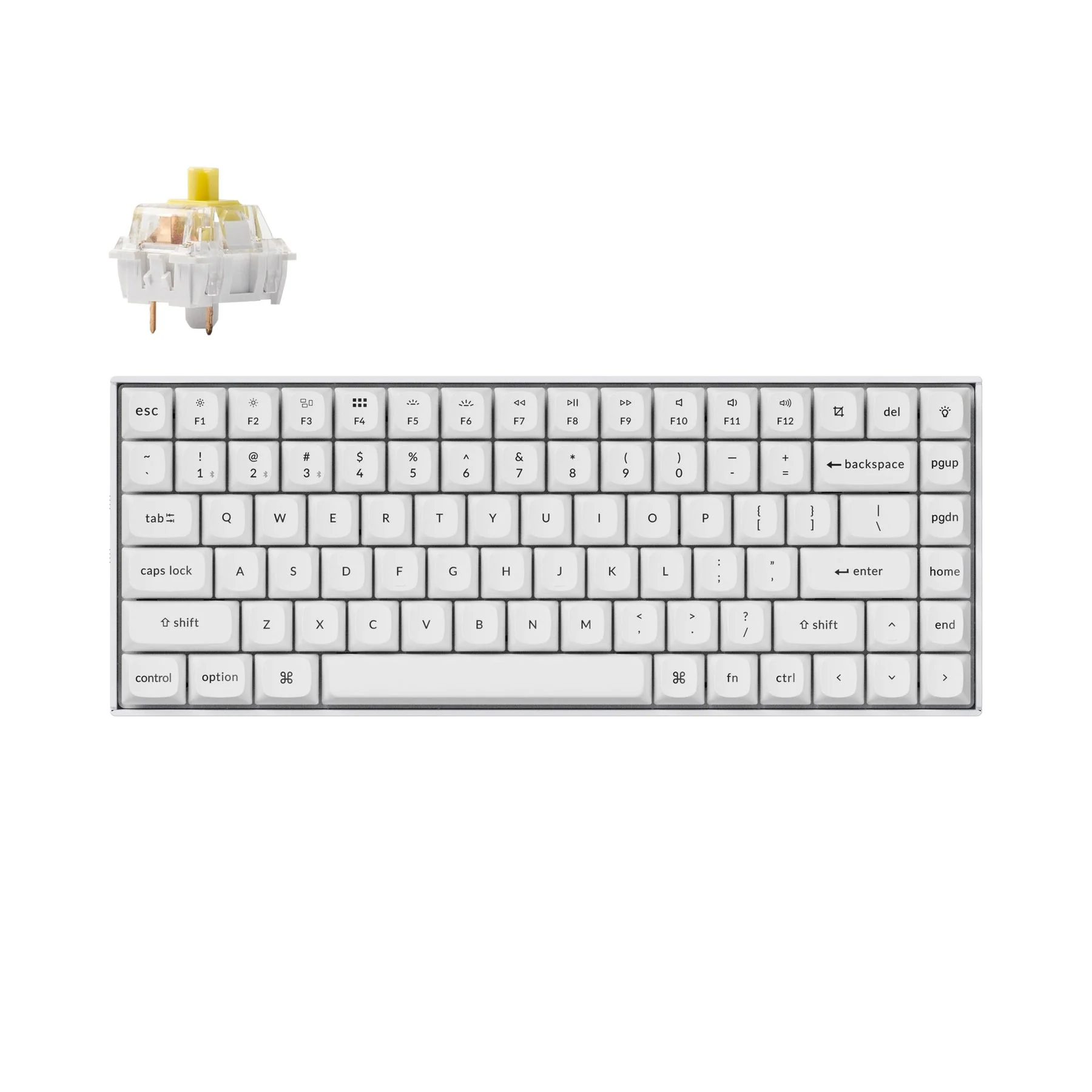 Keychron K2 Pro QMK/VIA Wireless Mechanical Keyboard (US ANSI Layout) - Image 11