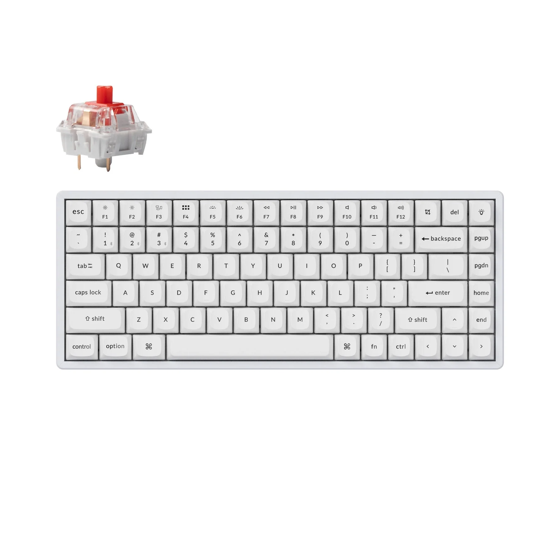 Keychron K2 Pro QMK/VIA Wireless Mechanical Keyboard (US ANSI Layout) - Image 12