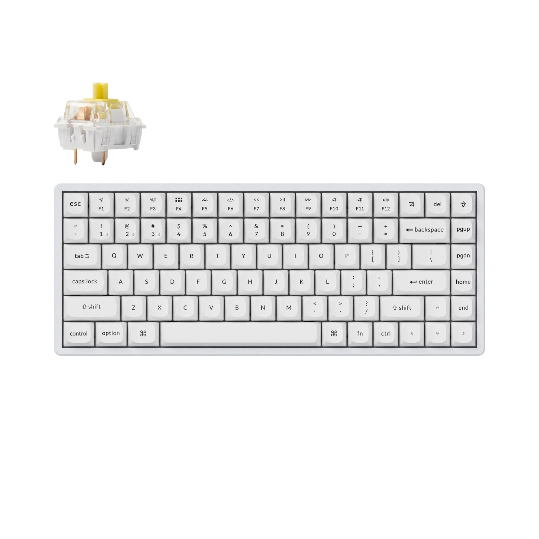 Keychron K2 Pro QMK/VIA Wireless Mechanical Keyboard (US ANSI Layout) - Image 14