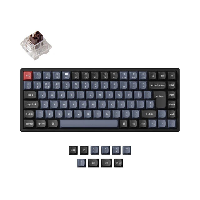 Keychron K2 Pro QMK/VIA Wireless Mechanical Keyboard ISO Layout Collection - Image 12