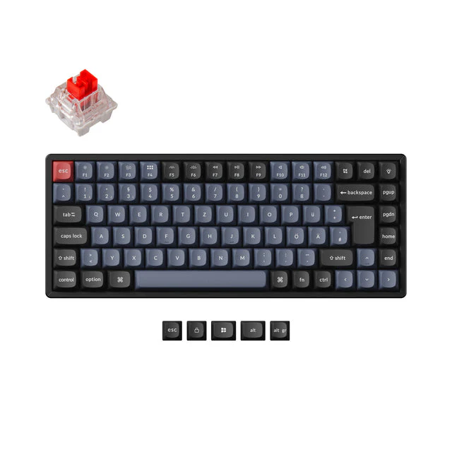 Keychron K2 Pro QMK/VIA Wireless Mechanical Keyboard ISO Layout Collection - Image 13