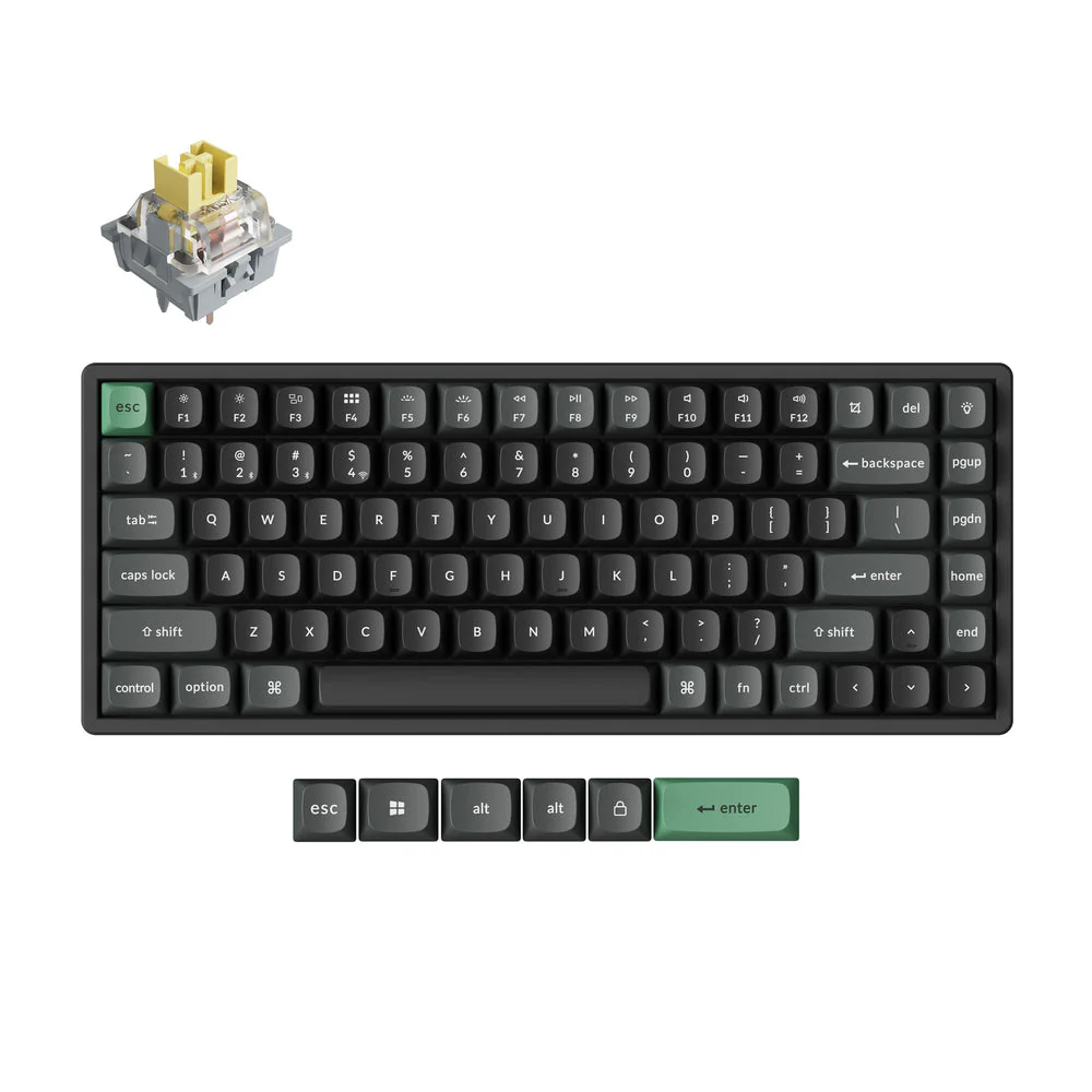 Keychron K2 Ultra 8K Wireless Custom Mechanical Keyboard (US ANSI Layout) - Image 10