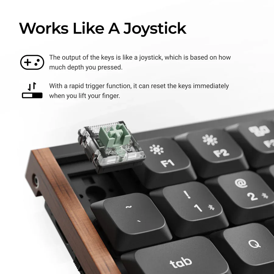 Keychron K3 HE Wireless Magnetic Switch Custom Keyboard(US ANSI Layout) - Image 3