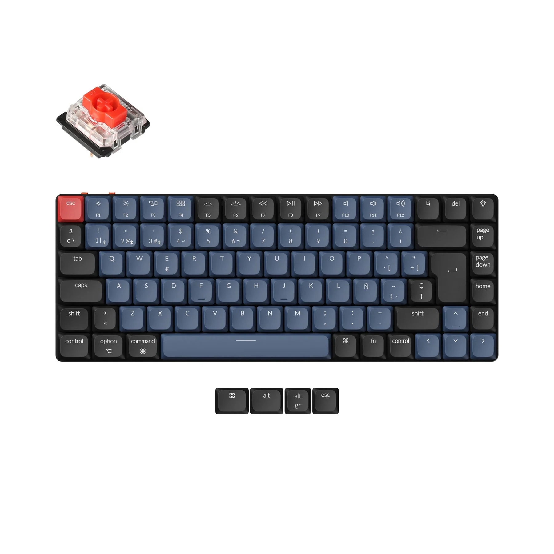 Keychron K3 Pro QMK/VIA Wireless Mechanical Keyboard ISO Layout Collection - Image 10