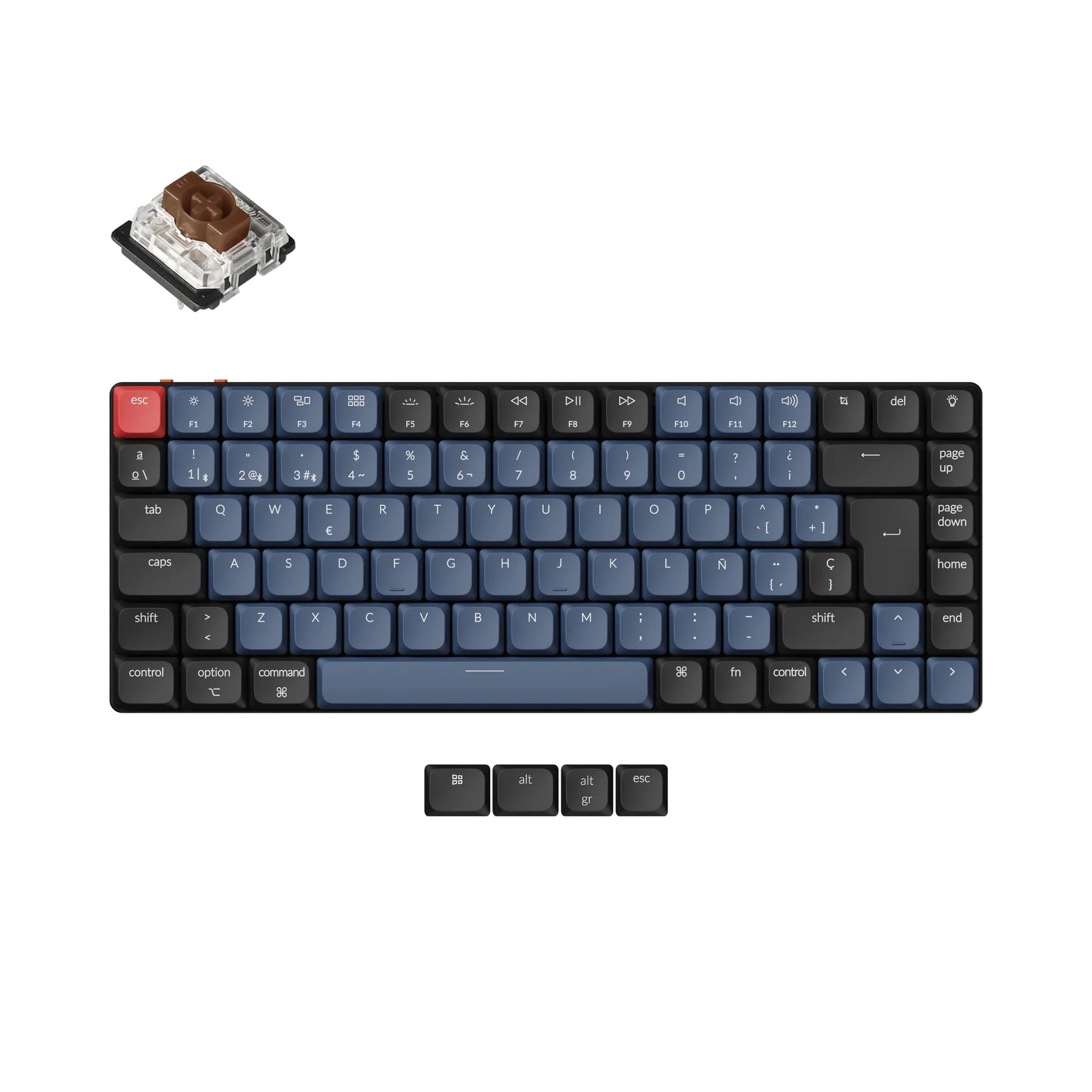 Keychron K3 Pro QMK/VIA Wireless Mechanical Keyboard ISO Layout Collection - Image 11