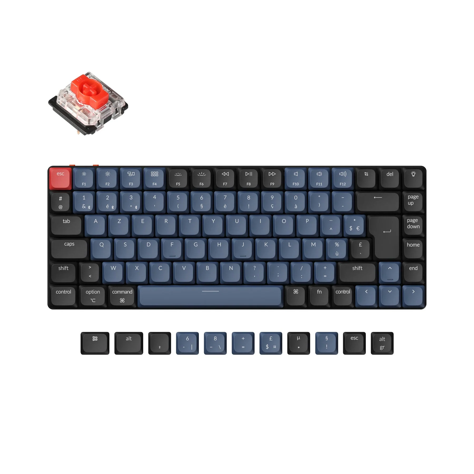 Keychron K3 Pro QMK/VIA Wireless Mechanical Keyboard ISO Layout Collection - Image 7