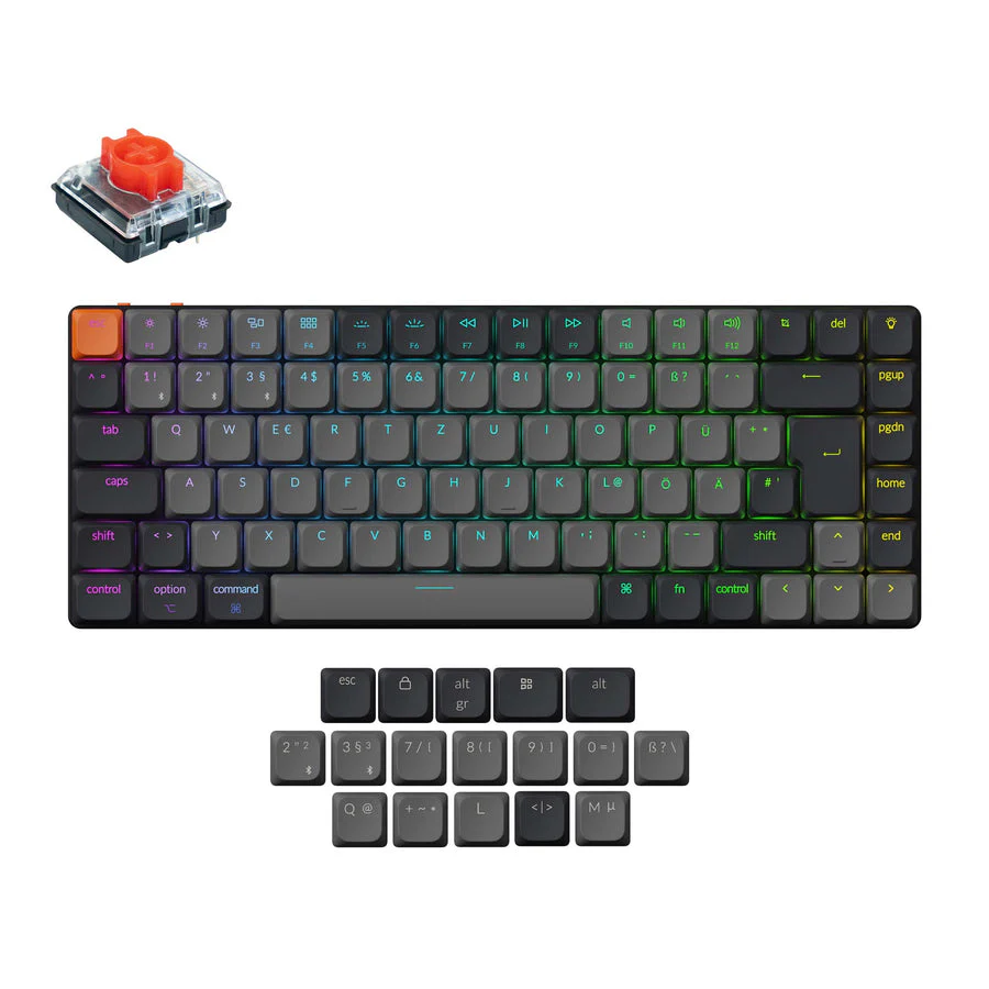 Keychron K3 QMK Wireless Mechanical Keyboard (ISO Layout) - Version 3 - Image 4
