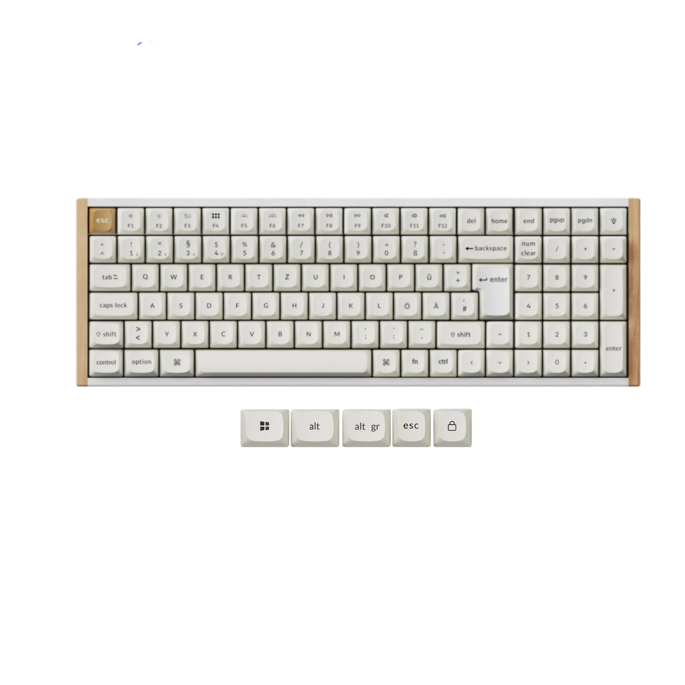 Keychron K4 HE Wireless Magnetic Switch Custom Keyboard ISO Layout Collection - Image 7
