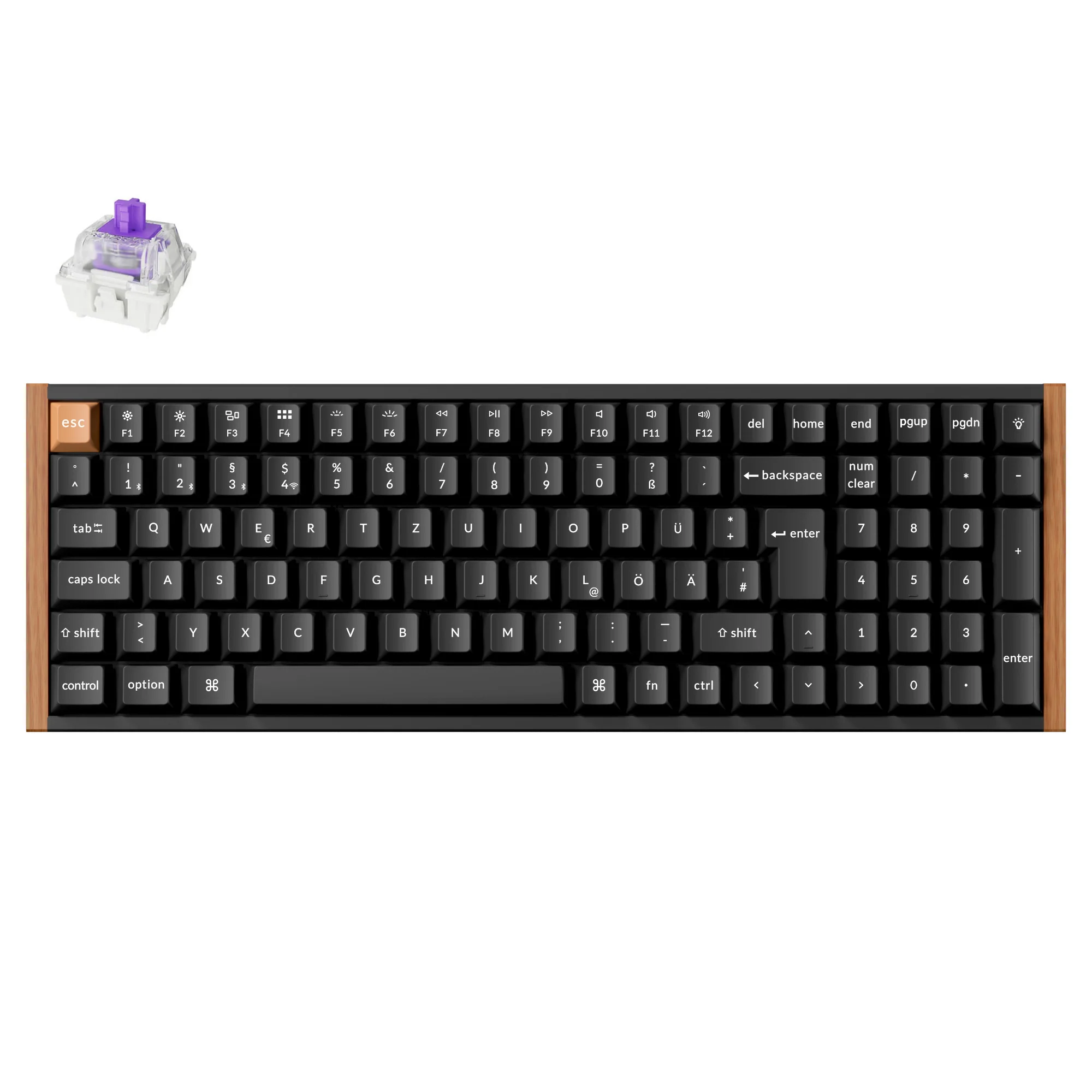 Keychron K4 HE Wireless Magnetic Switch Custom Keyboard ISO Layout Collection - Image 8